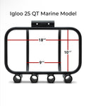 MODZ Golf Cart Brush Guard Cooler Rack
