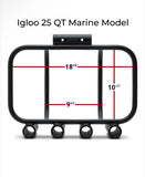 MODZ Golf Cart Brush Guard Cooler Rack