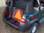 Golf Cart Slow Moving Vehicle Triangle